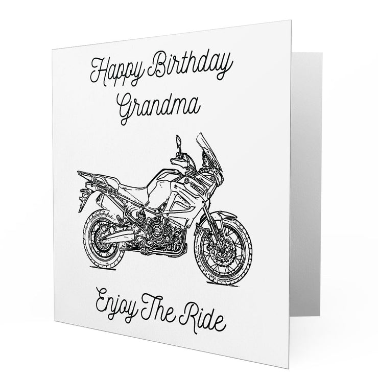Jaxon Lee - Birthday Card for a Yamaha Super-Tenere 2017 Motorbike fan
