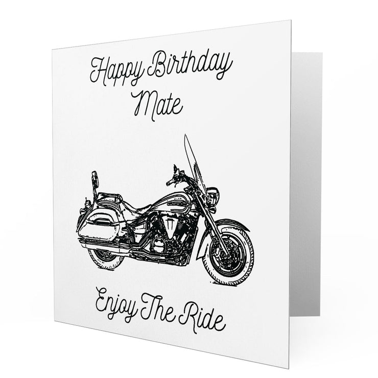Jaxon Lee - Birthday Card for a Yamaha V-Star 1300 Tourer 2017 Motorbike fan