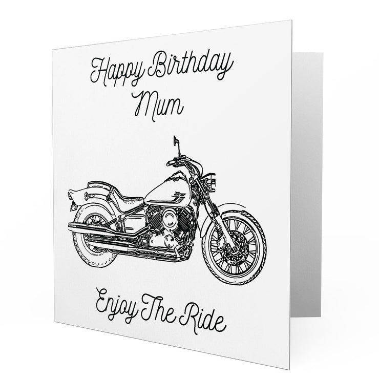 Jaxon Lee - Birthday Card for a Yamaha V-Star 650 Custom 2017 Motorbike fan