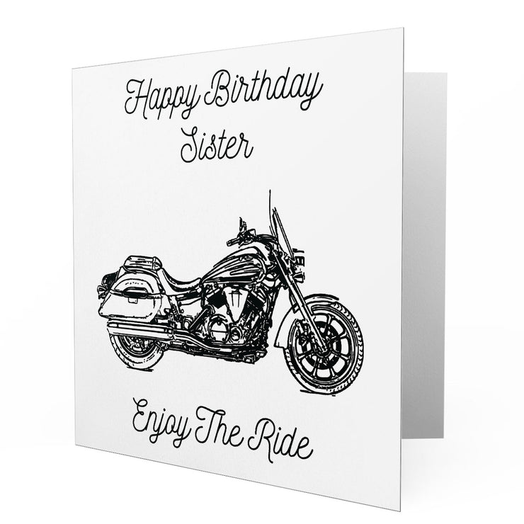 Jaxon Lee - Birthday Card for a Yamaha V-Star 950 Tourer 2017 Motorbike fan