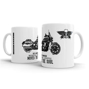 JL Illustration For A Yamaha V-Star 950 Tourer 2017 Motorbike Fan  – Gift Mug