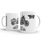 JL Illustration For A Yamaha VMAX 2015 Motorbike Fan – Gift Mug