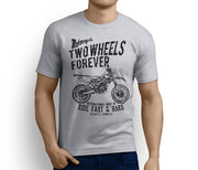 RH Illustration For A Yamaha WR450F Motorbike Fan T-shirt - Jaxon lee