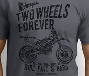 RH Illustration For A Yamaha WR450F Motorbike Fan T-shirt - Jaxon lee