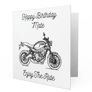 Jaxon Lee - Birthday Card for a Yamaha XSR900 Motorbike fan
