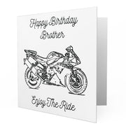 Jaxon Lee - Birthday Card for a Yamaha YZF-R1 2003 Motorbike fan