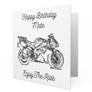 Jaxon Lee - Birthday Card for a Yamaha YZF-R1 2003 Motorbike fan