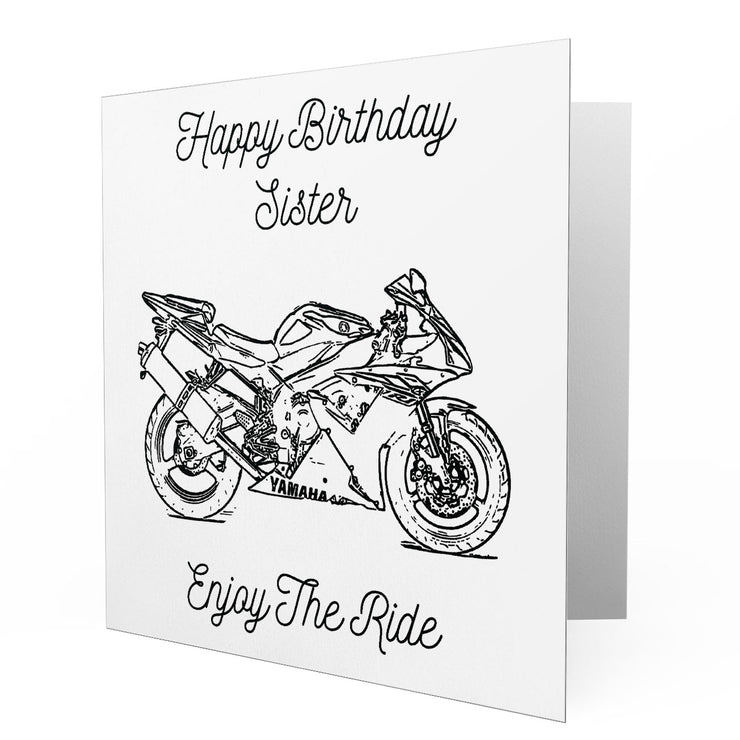 Jaxon Lee - Birthday Card for a Yamaha YZF-R1 2003 Motorbike fan