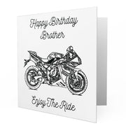 Jaxon Lee - Birthday Card for a Yamaha YZF-R1 2013 Motorbike fan