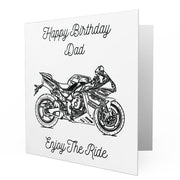 Jaxon Lee - Birthday Card for a Yamaha YZF-R1 2013 Motorbike fan