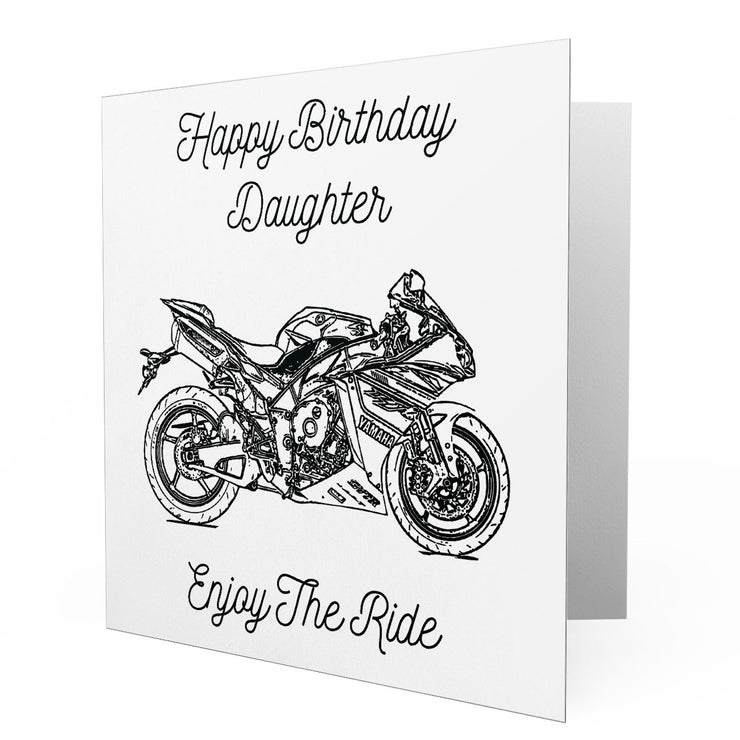 Jaxon Lee - Birthday Card for a Yamaha YZF-R1 2013 Motorbike fan