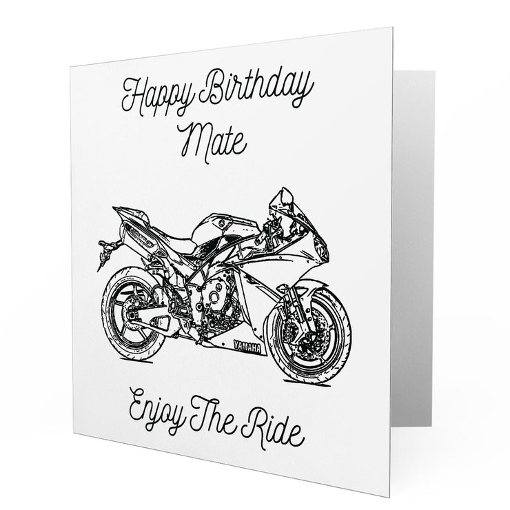 Jaxon Lee - Birthday Card for a Yamaha YZF-R1 2014 Motorbike fan