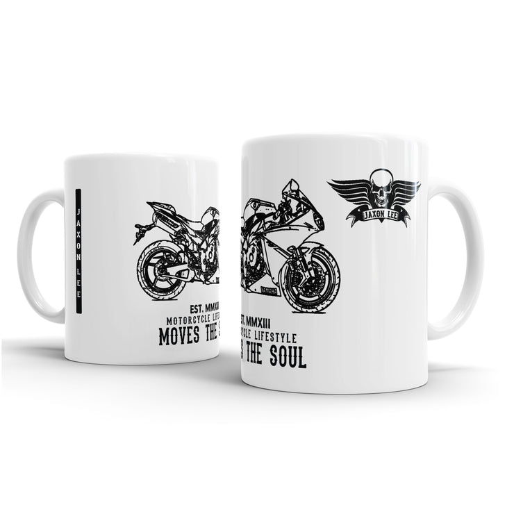 JL Illustration For A Yamaha YZF-R1 2014 Motorbike Fan – Gift Mug