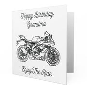 Jaxon Lee - Birthday Card for a Yamaha YZF-R1 2016 Special Edition Motorbike fan