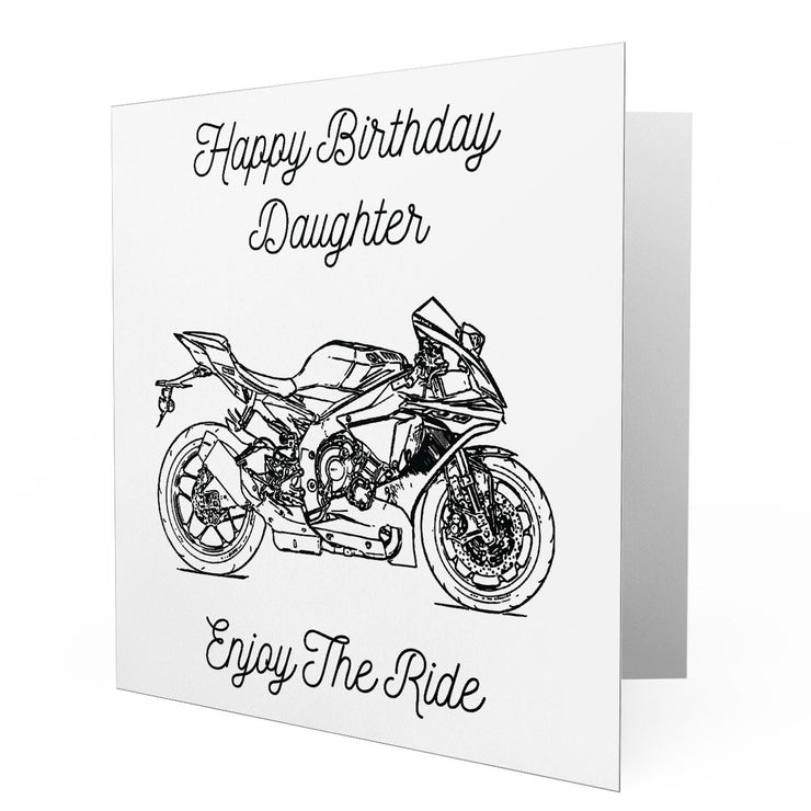 Jaxon Lee - Birthday Card for a Yamaha YZF-R1M 2017 Motorbike fan