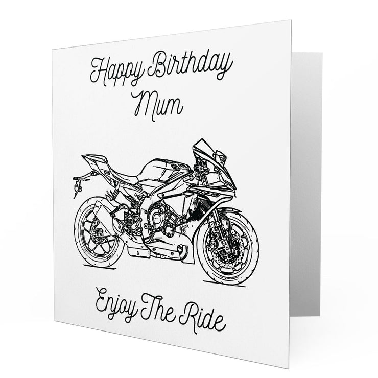 Jaxon Lee - Birthday Card for a Yamaha YZF-R1M 2017 Motorbike fan