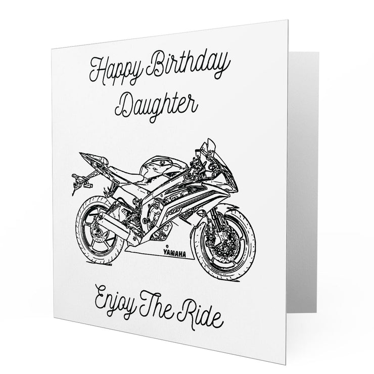 Jaxon Lee - Birthday Card for a Yamaha YZF-R6 2016 Motorbike fan