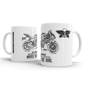 JL Illustration For A Yamaha YZF R6 2016 Motorbike Fan – Gift Mug