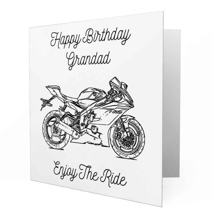 Jaxon Lee - Birthday Card for a Yamaha YZF-R6 2017 Motorbike fan