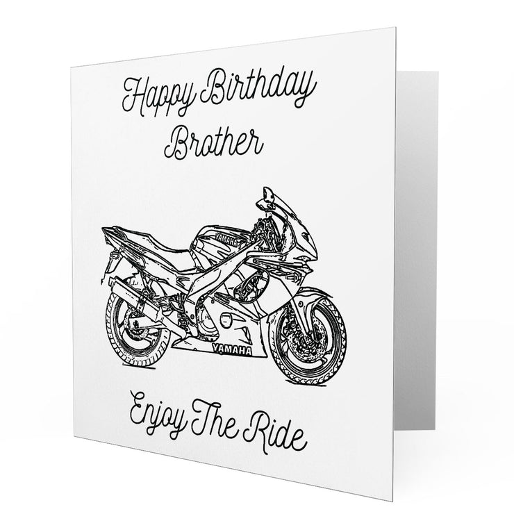 Jaxon Lee - Birthday Card for a Yamaha YZF1000R Thunderace Motorbike fan