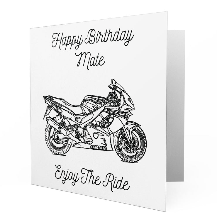 Jaxon Lee - Birthday Card for a Yamaha YZF1000R Thunderace Motorbike fan