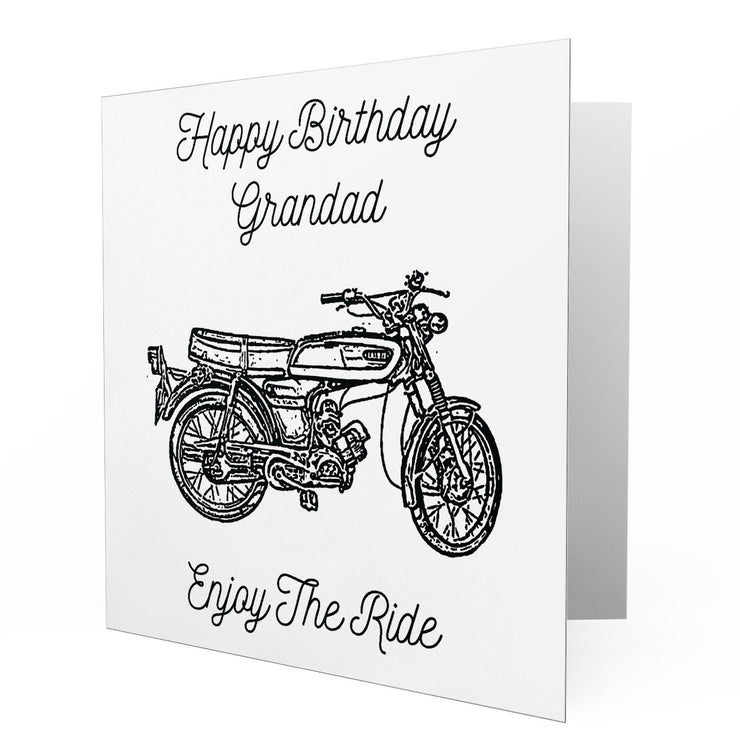 Jaxon Lee - Birthday Card for a Yamaha fs1e 50 Motorbike fan