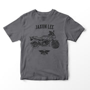 JL Basic Illustration for a Yamaha FJ1200 3CV Motorbike fan T-shirt
