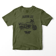 JL Basic Illustration for a Yamaha FJ1200 3CV Motorbike fan T-shirt