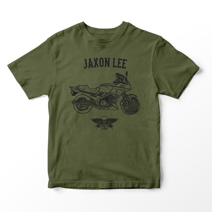 JL Basic Illustration for a Yamaha FJ1200 3CV Motorbike fan T-shirt