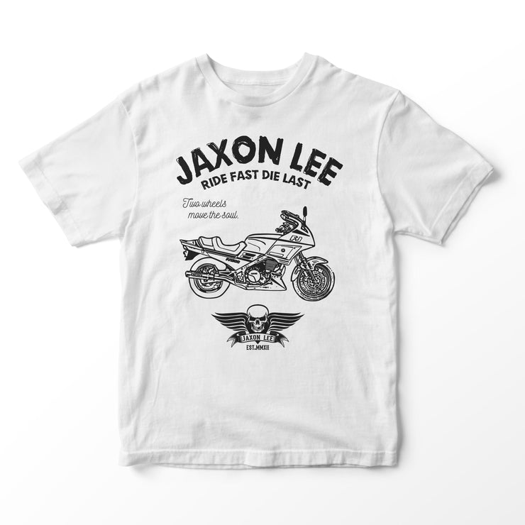 JL Ride Illustration for a Yamaha FJ1200 3CV Motorbike fan T-shirt