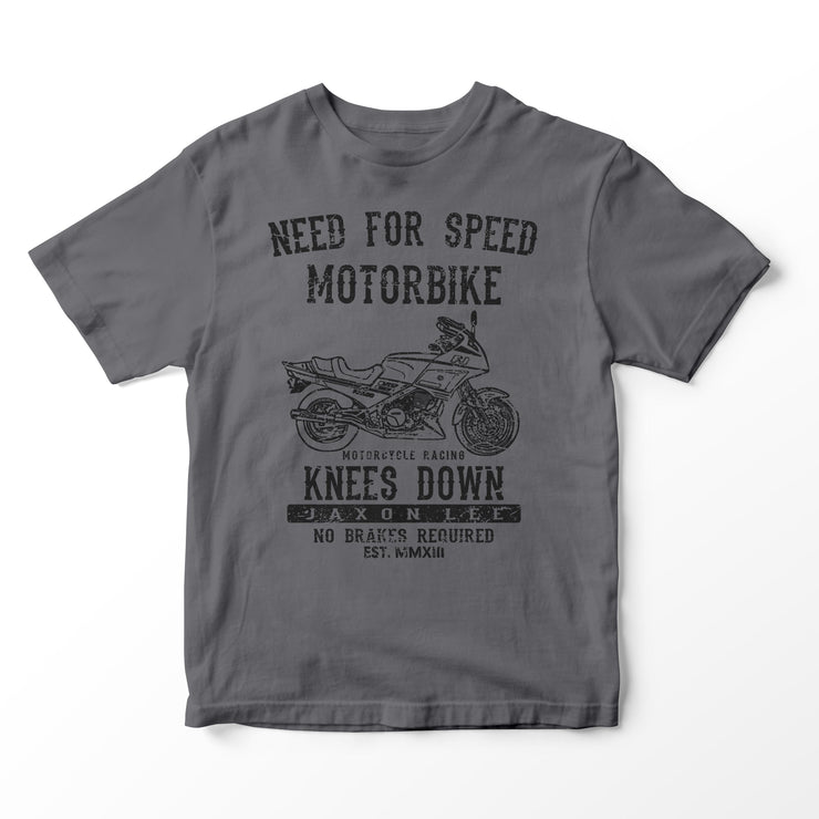 JL Speed Illustration for a Yamaha FJ1200 3CV Motorbike fan T-shirt