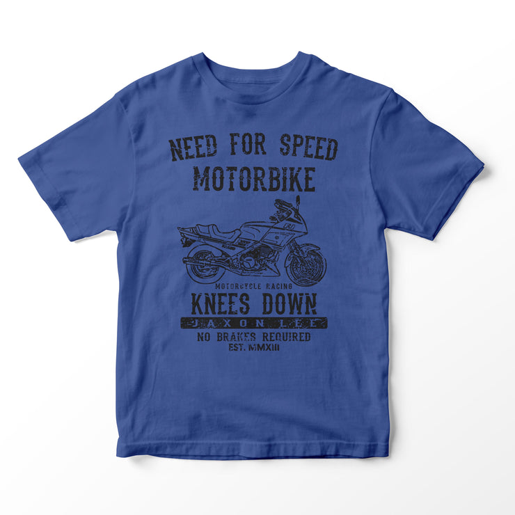 JL Speed Illustration for a Yamaha FJ1200 3CV Motorbike fan T-shirt