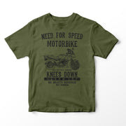 JL Speed Illustration for a Yamaha FJ1200 3CV Motorbike fan T-shirt