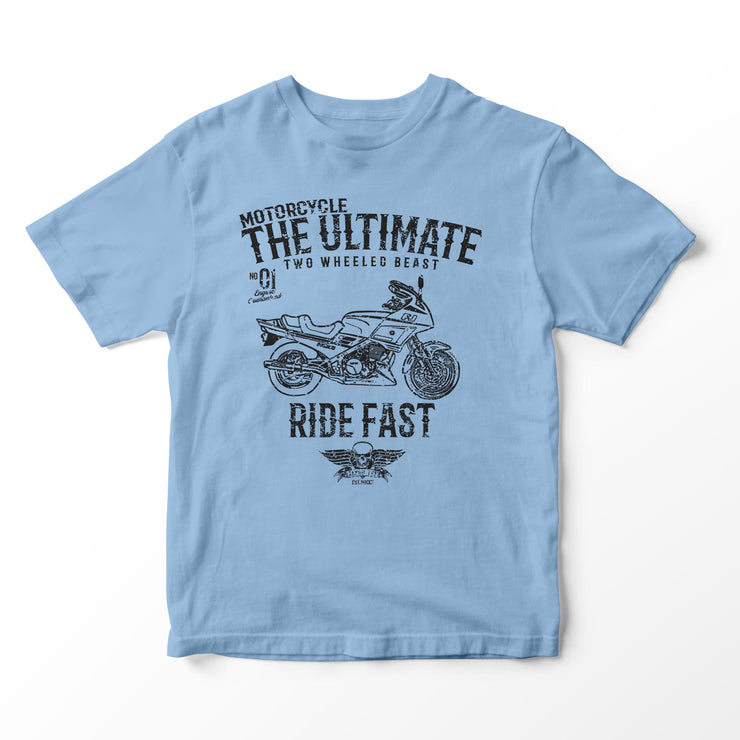 JL Ultimate Illustration for a Yamaha FJ1200 3CV Motorbike fan T-shirt