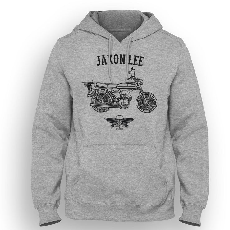 Jaxon Lee Art Hood aimed at fans of Yamaha FS1E 50 | 2.0 | Motorbike