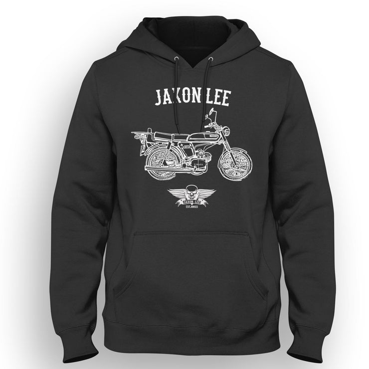 Jaxon Lee Art Hood aimed at fans of Yamaha FS1E 50 | 2.0 | Motorbike
