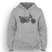 JL Illustration For A Yamaha FS1E 50 | 2.0 | Motorcar Fan Hoodie