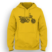 JL Illustration For A Yamaha FS1E 50 | 2.0 | Motorcar Fan Hoodie