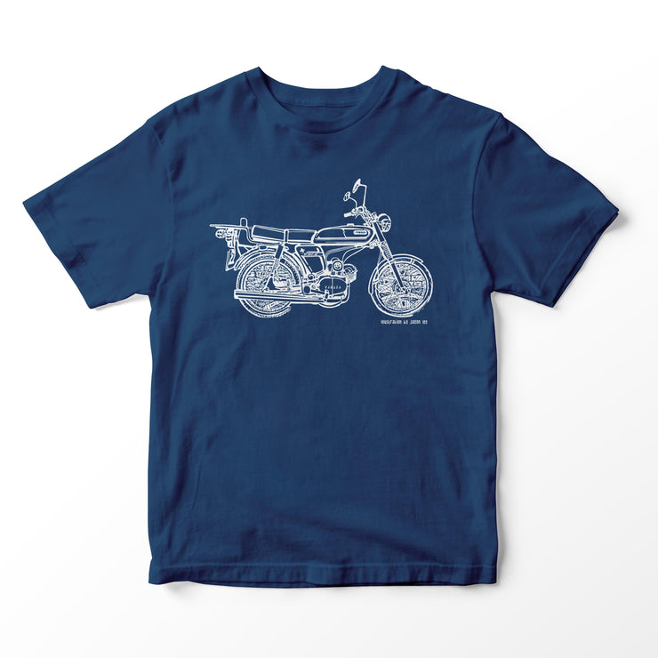 JL Illustration For A Yamaha FS1E 50 | 2.0 | Motorbike Fan T-shirt