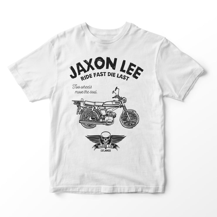 JL Ride Illustration for a Yamaha FS1E 50 | 2.0 | Motorbike fan T-shirt