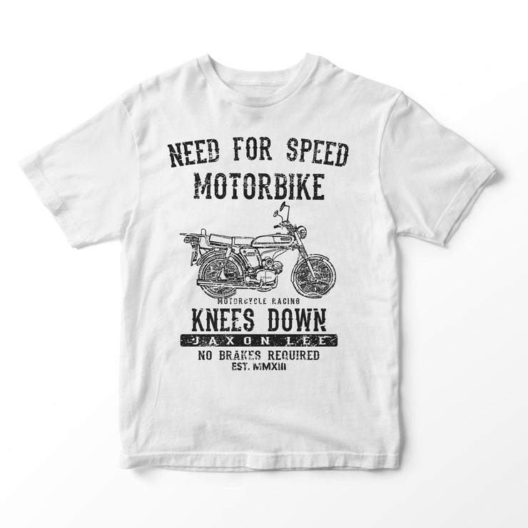 JL Speed Illustration for a Yamaha FS1E 50 | 2.0 | Motorbike fan T-shirt