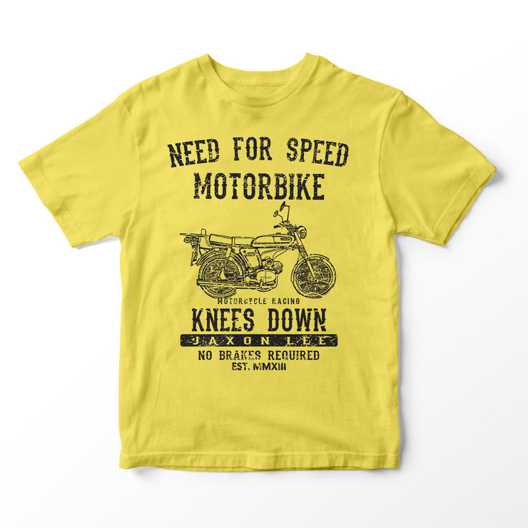 JL Speed Illustration for a Yamaha FS1E 50 | 2.0 | Motorbike fan T-shirt