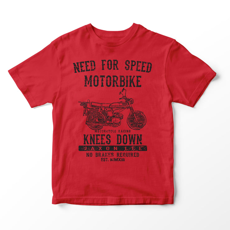 JL Speed Illustration for a Yamaha FS1E 50 | 2.0 | Motorbike fan T-shirt