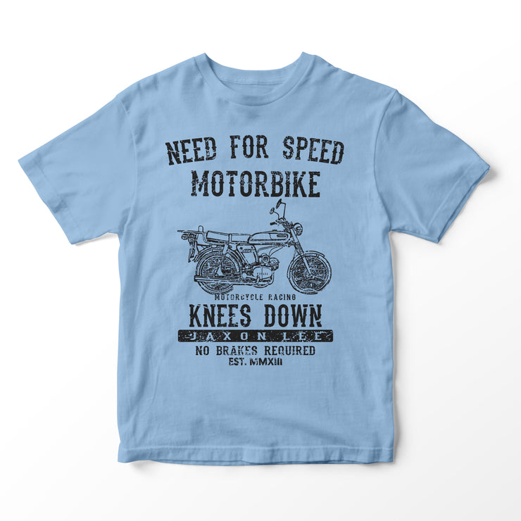 JL Speed Illustration for a Yamaha FS1E 50 | 2.0 | Motorbike fan T-shirt