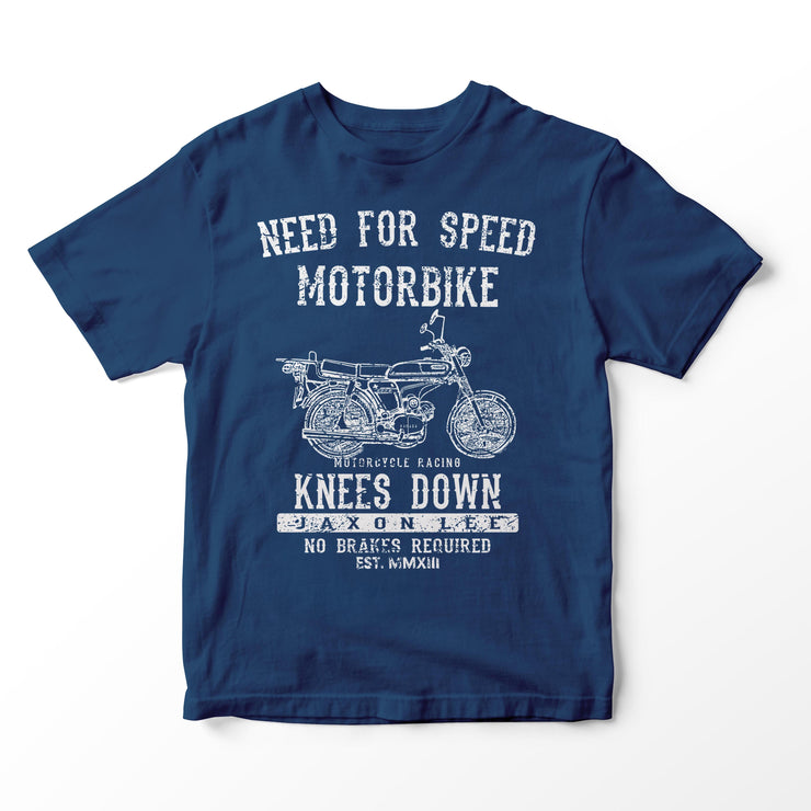 JL Speed Illustration for a Yamaha FS1E 50 | 2.0 | Motorbike fan T-shirt