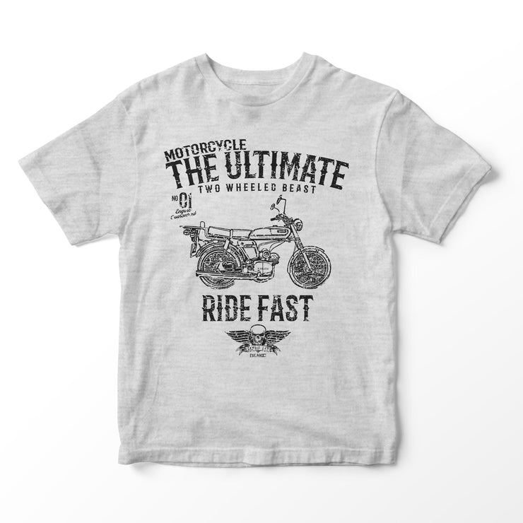 JL Ultimate Illustration for a Yamaha FS1E 50 | 2.0 | Motorbike fan T-shirt