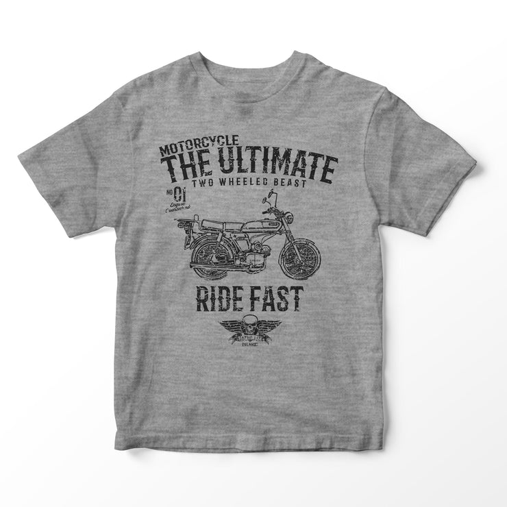 JL Ultimate Illustration for a Yamaha FS1E 50 | 2.0 | Motorbike fan T-shirt