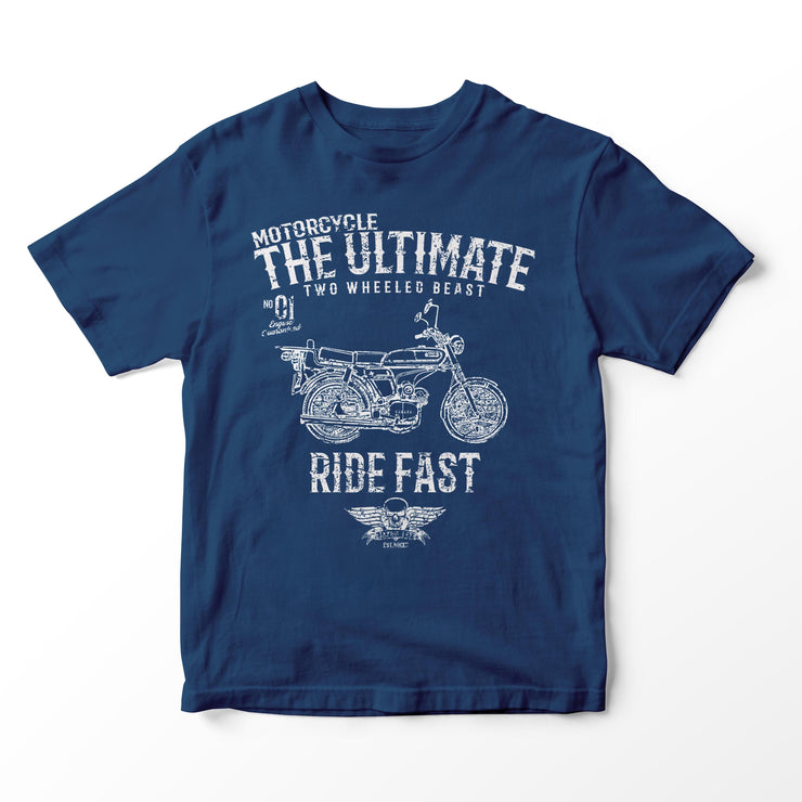 JL Ultimate Illustration for a Yamaha FS1E 50 | 2.0 | Motorbike fan T-shirt