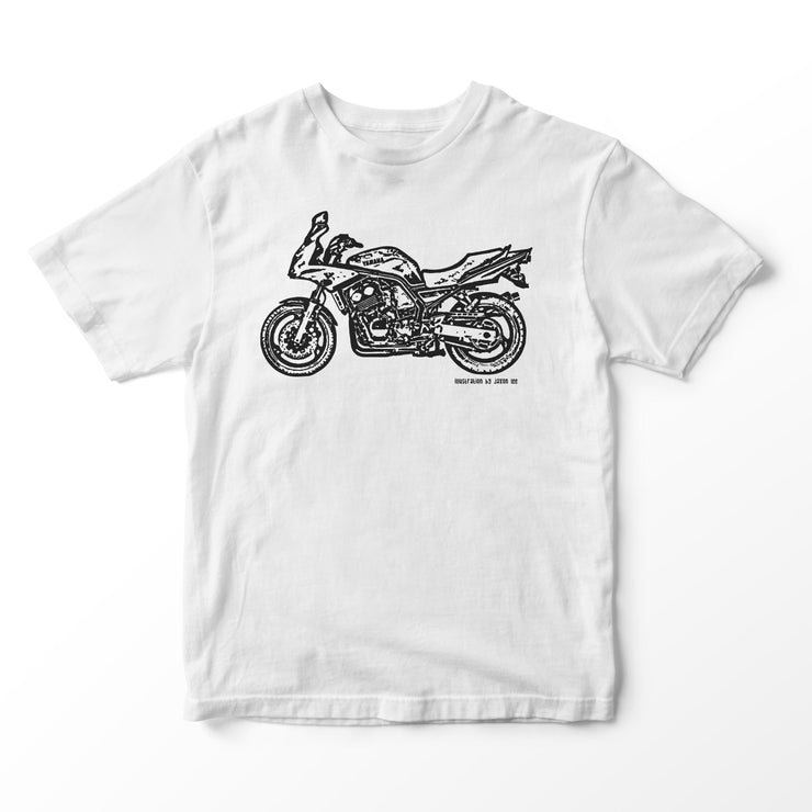 JL Illustration For A Yamaha FZS 600 Fazer Motorbike Fan T-shirt