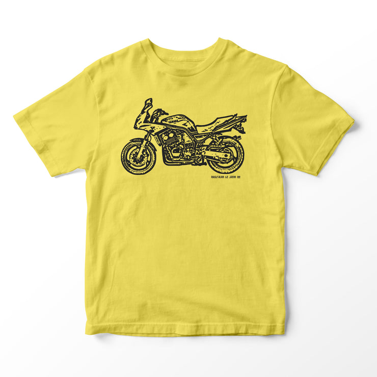 JL Illustration For A Yamaha FZS 600 Fazer Motorbike Fan T-shirt